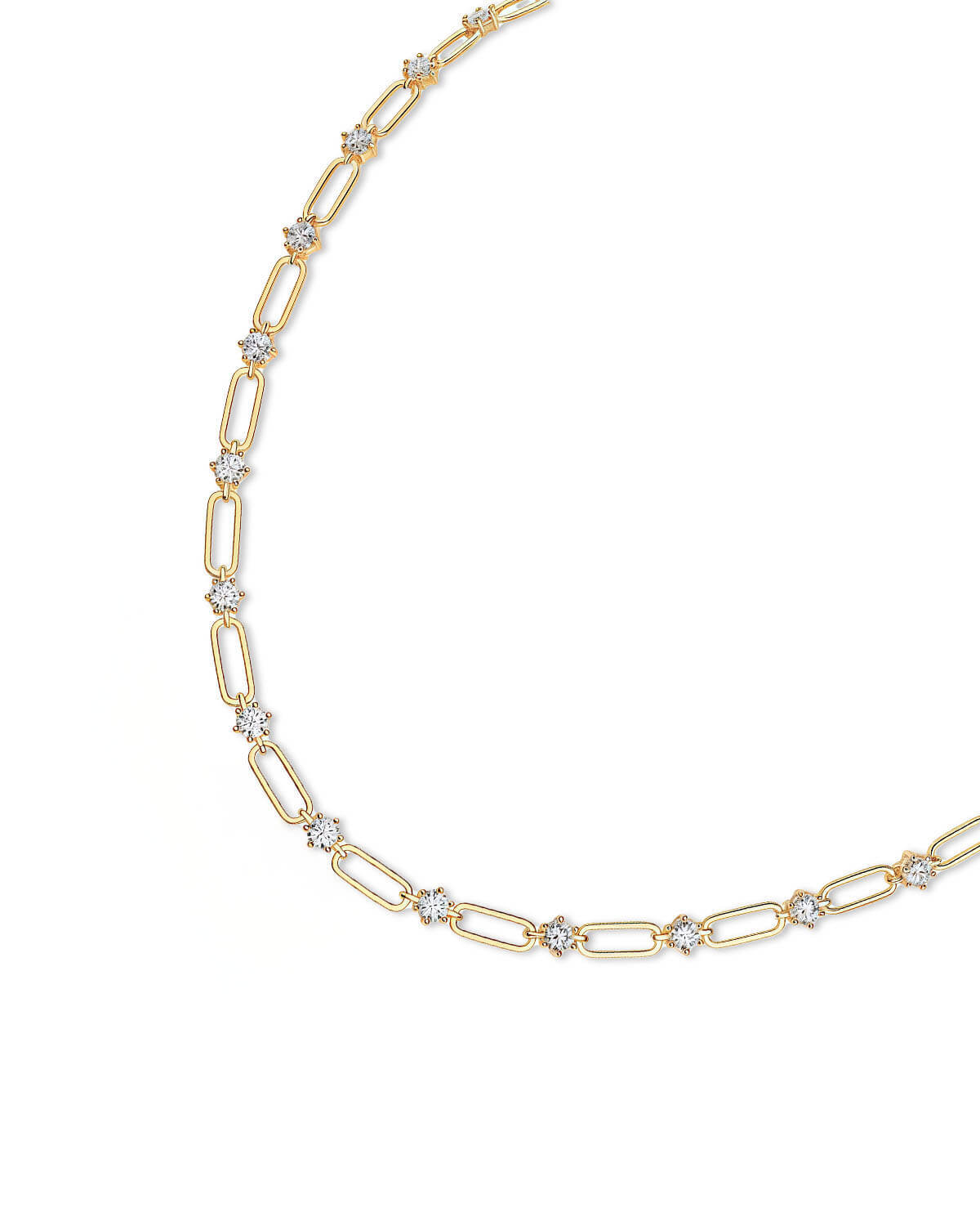 Diamond Necklaces for Women – Modern Chain Design-Opreshyne