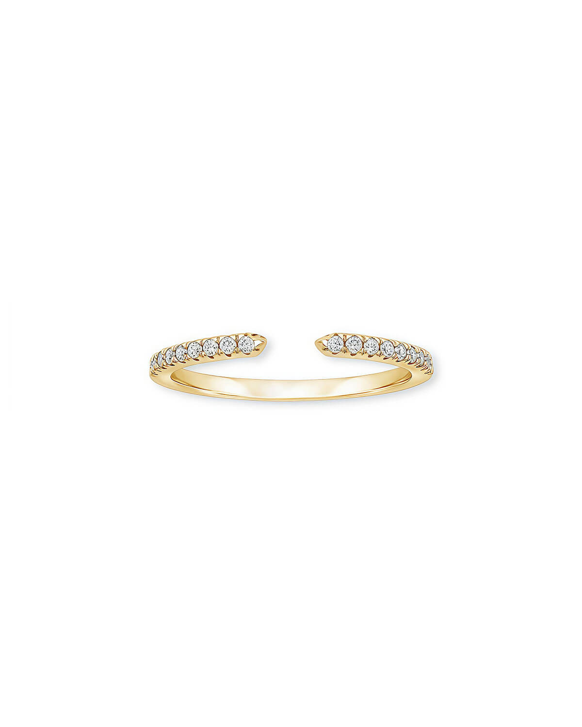 Diamond Rings with Small Diamonds – Stackable Companion-Opreshyne