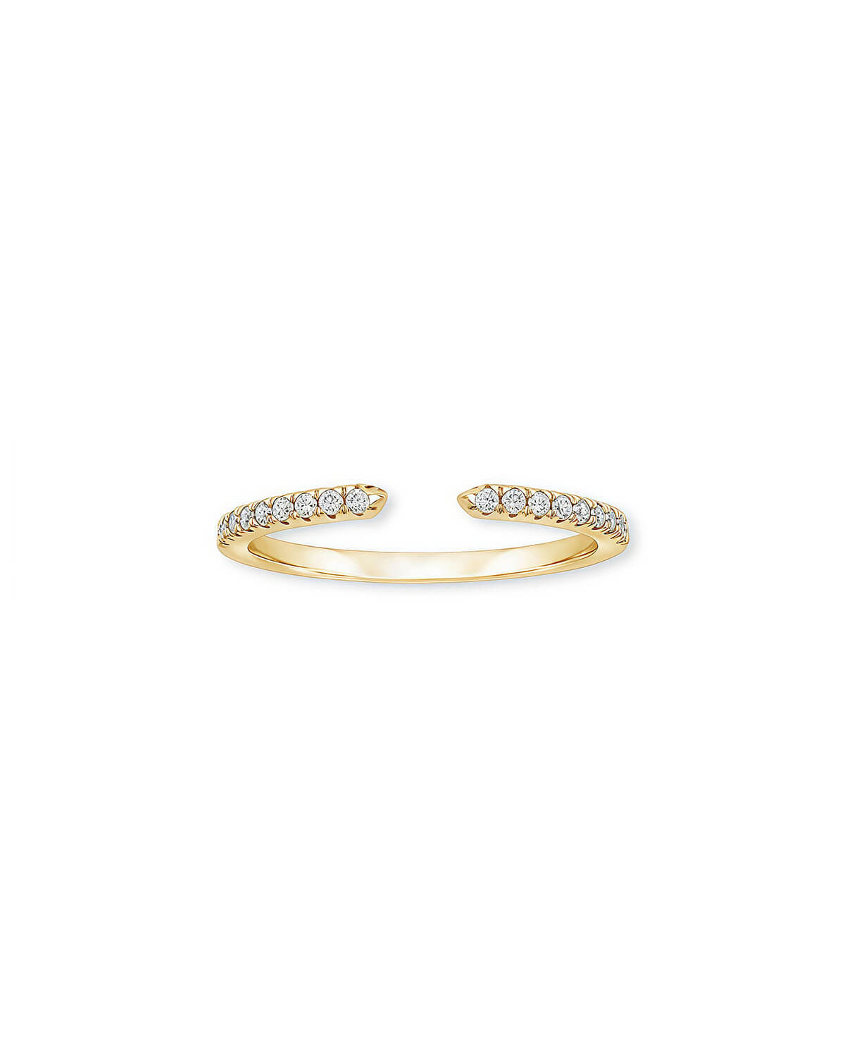 Diamond Rings with Small Diamonds – Stackable Companion-Opreshyne