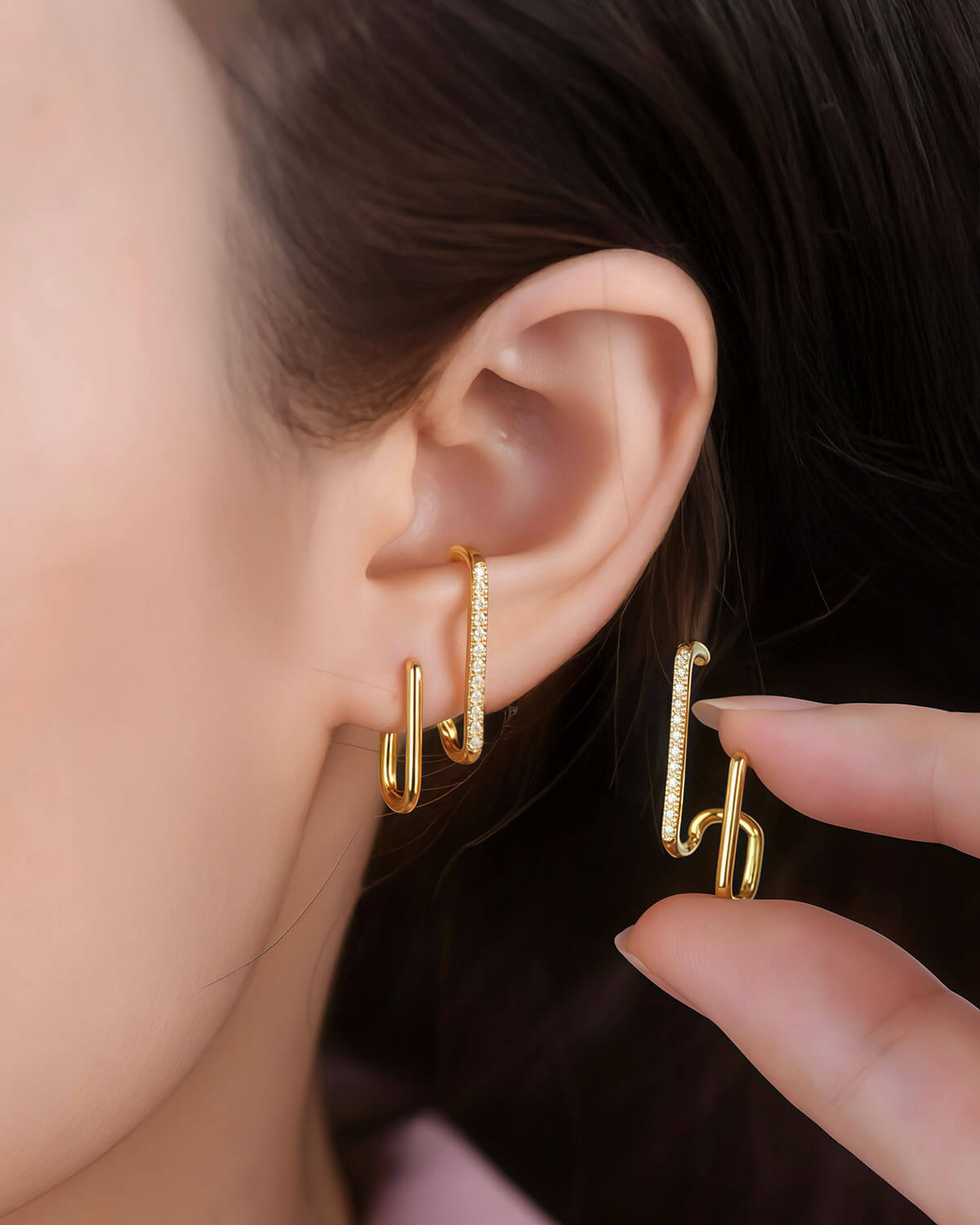 Echo Lines – Unique Earrings Design