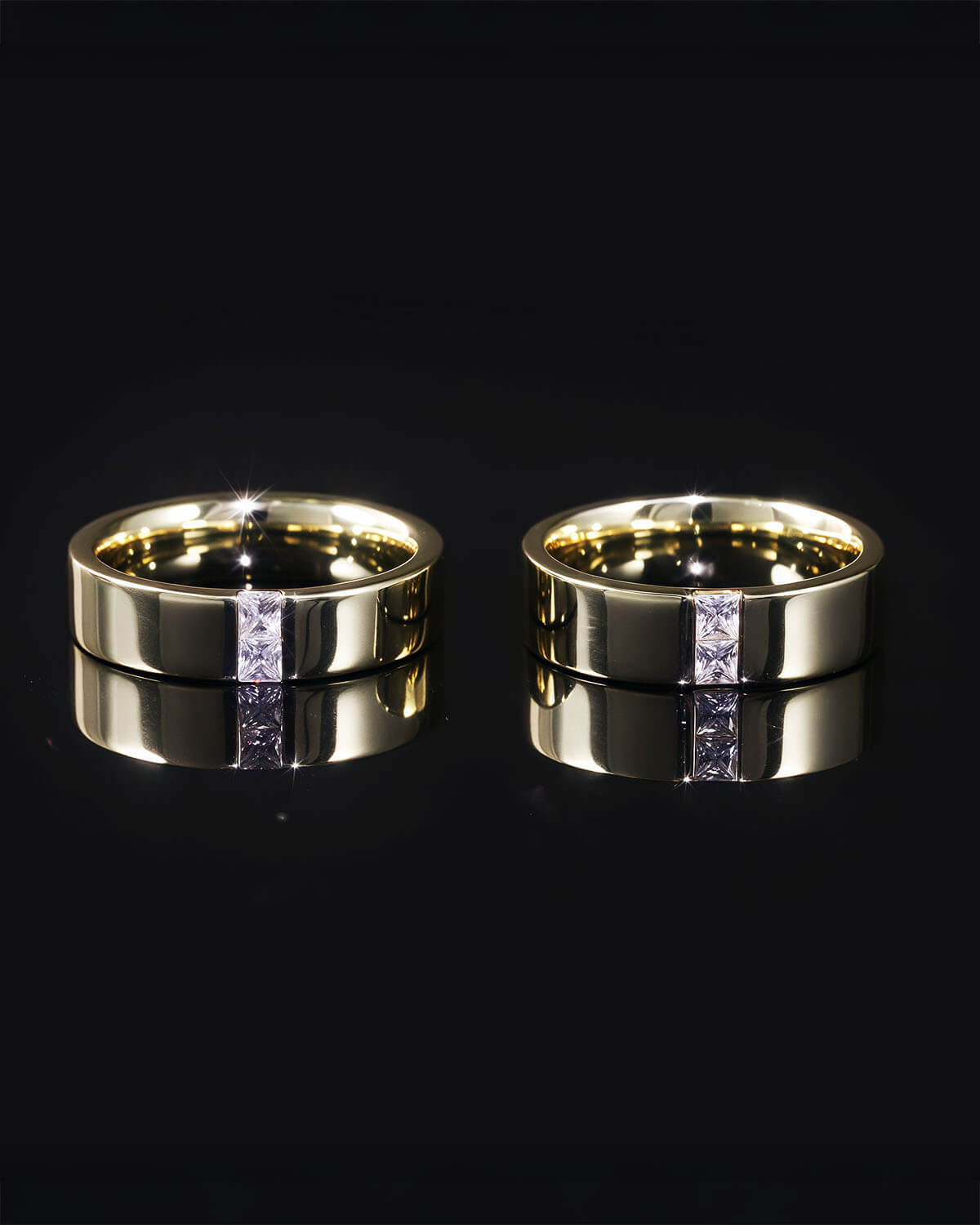 Novi Promise – Princess Cut Ring Set
