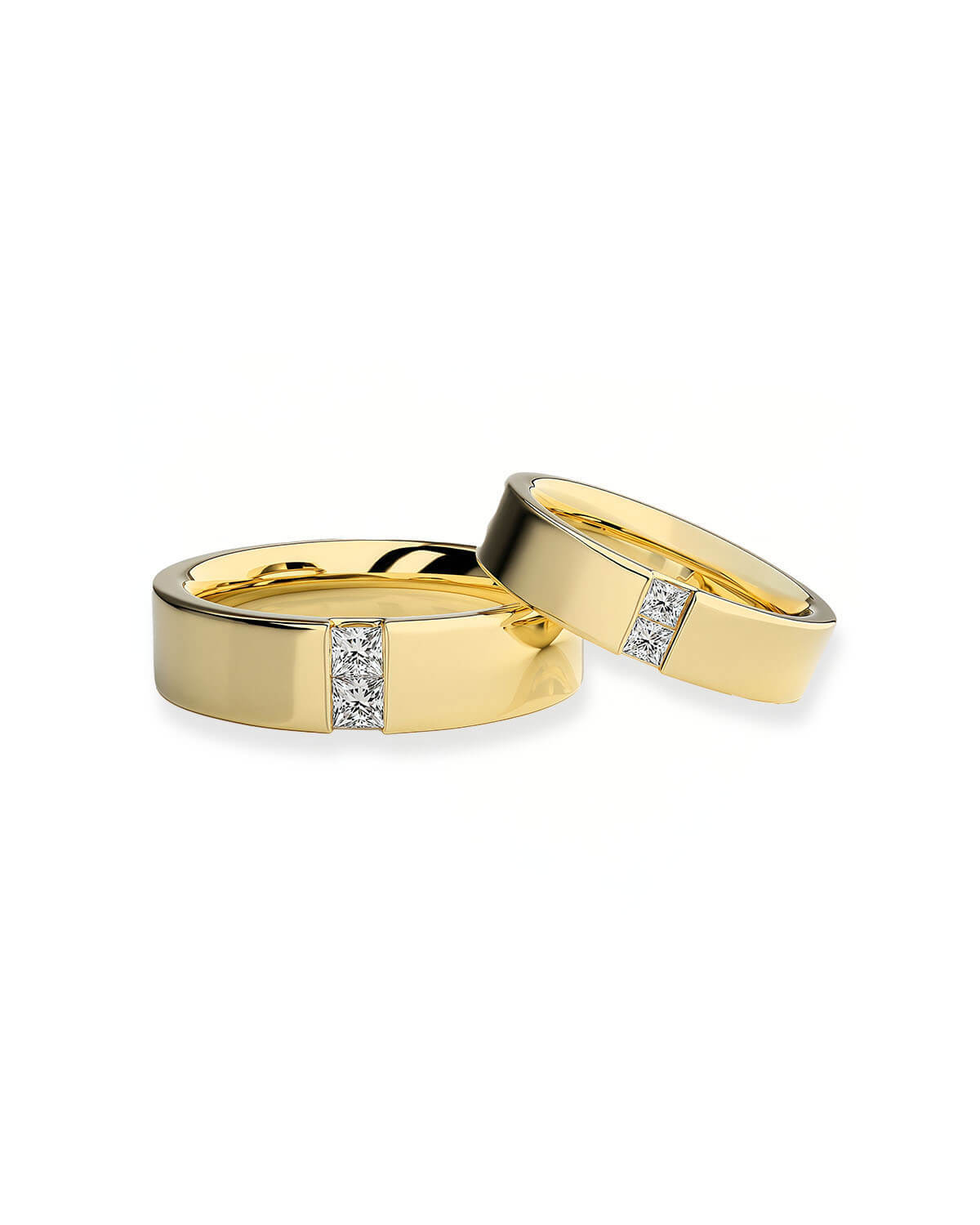 Novi Promise – Princess Cut Ring Set