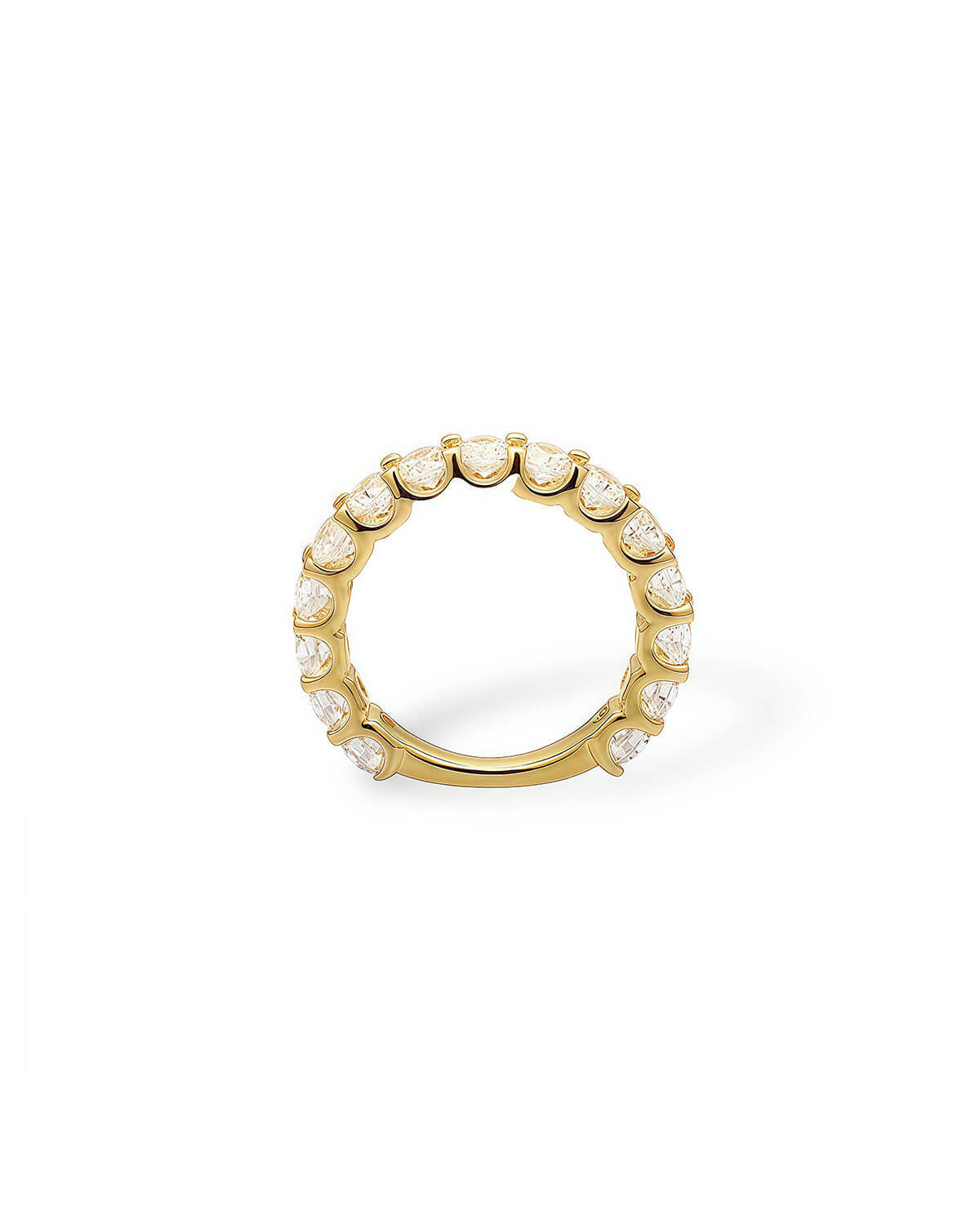Gold Full Moissanite Diamond Ring-Opreshyne