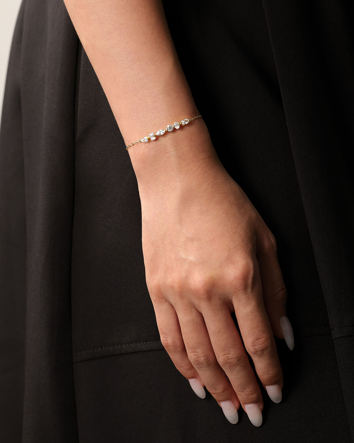 Elara Multi Shape Diamond Bracelet