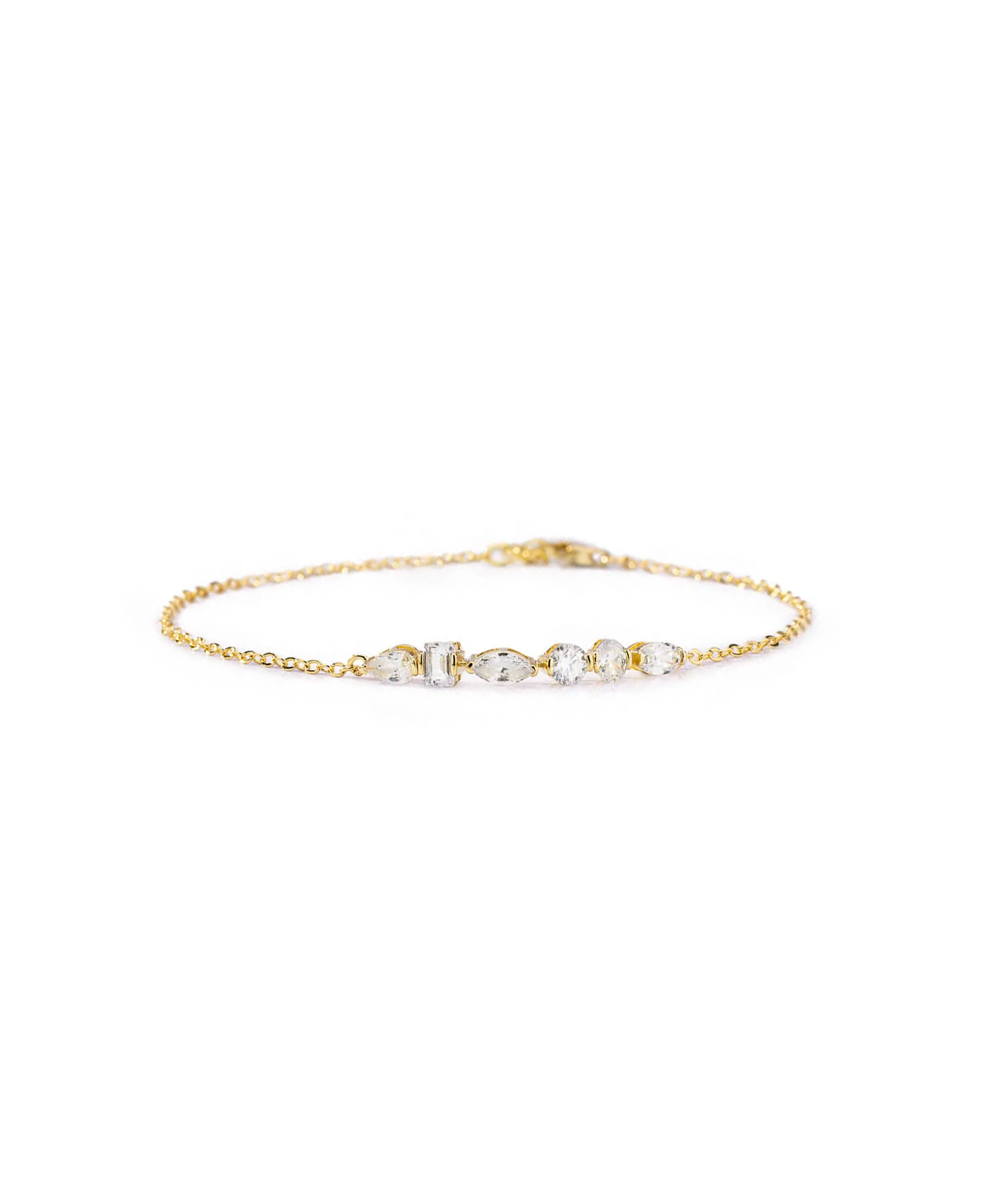 Elara Multi Shape Diamond Bracelet