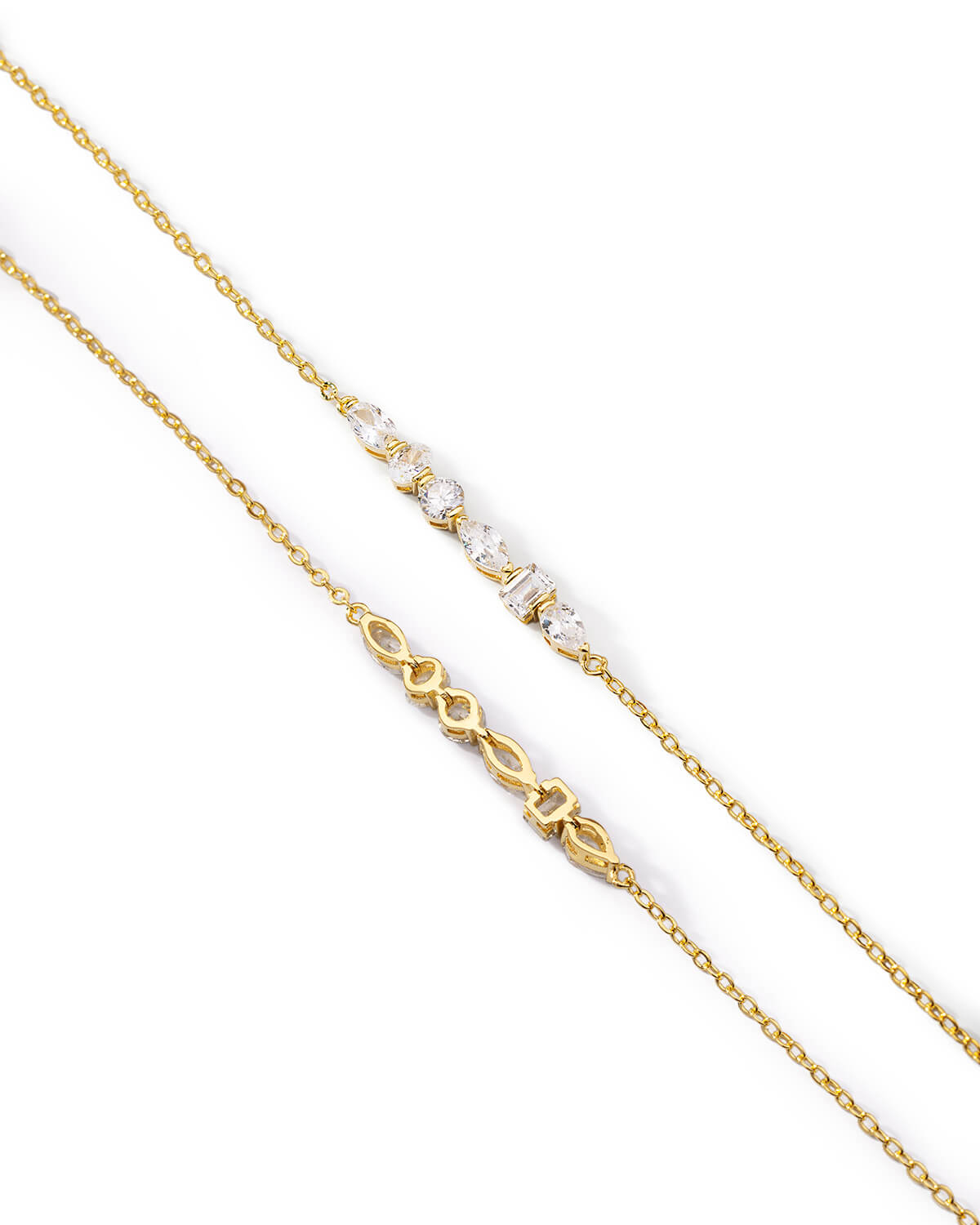 Elara Multi Shape Diamond Bracelet