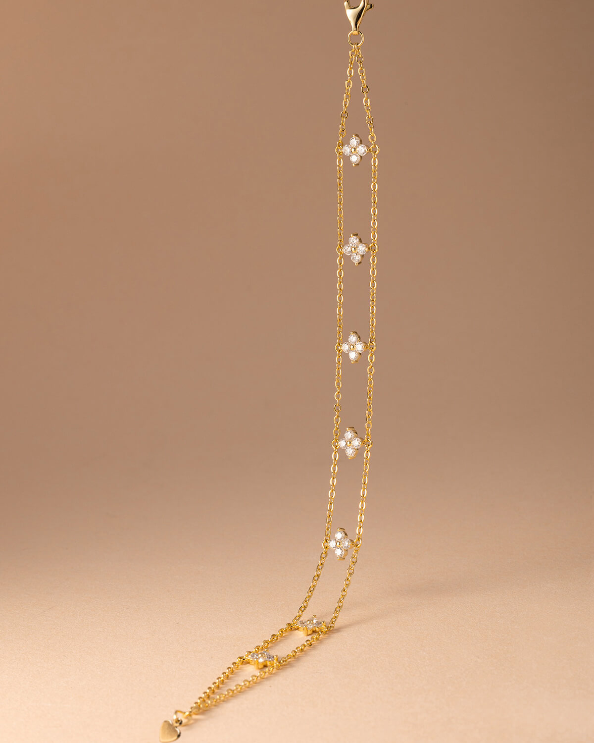 Celeste Diamond Bloom Bracelet