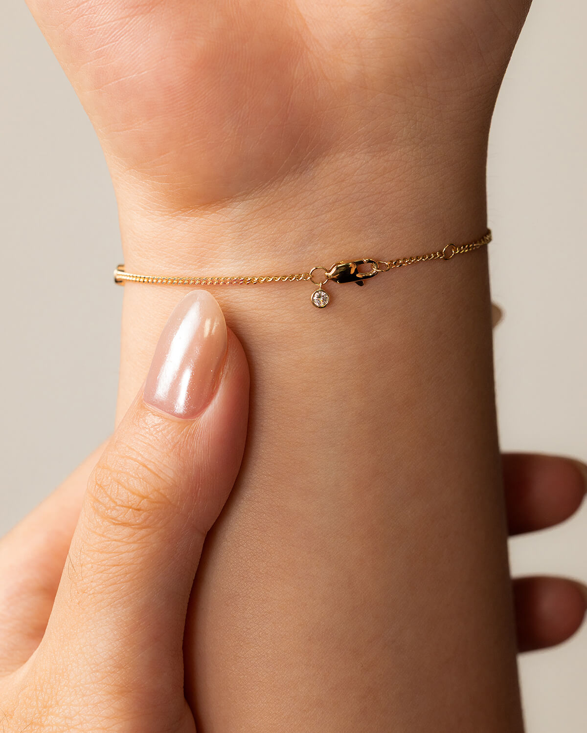 Lumi Bezel Diamond Bracelet