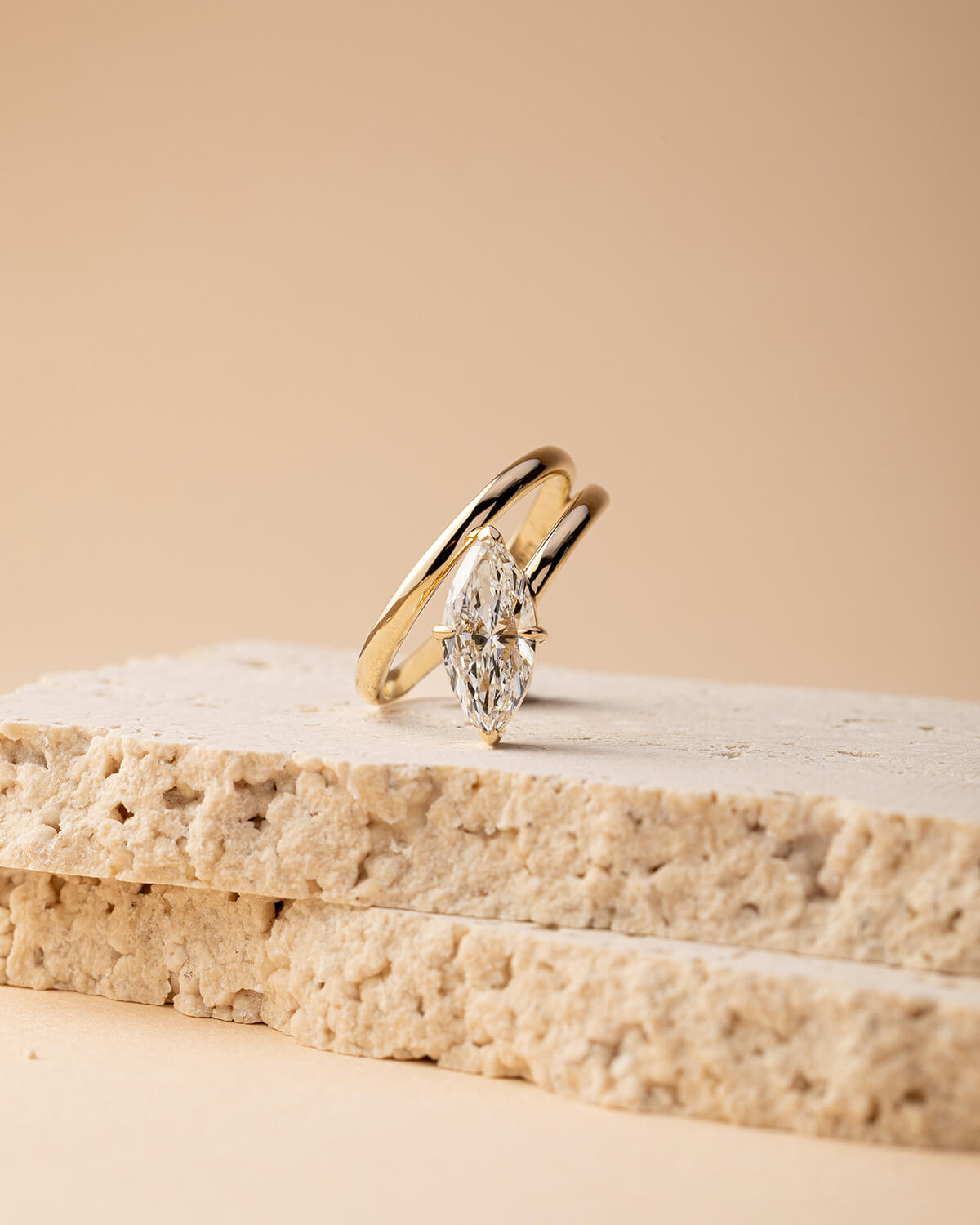 Aurelia Marquise Diamond Ring