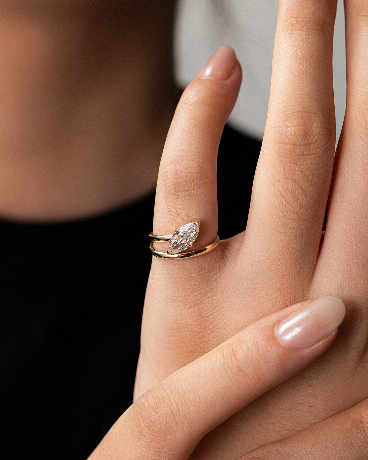 Aurelia Marquise Diamond Ring