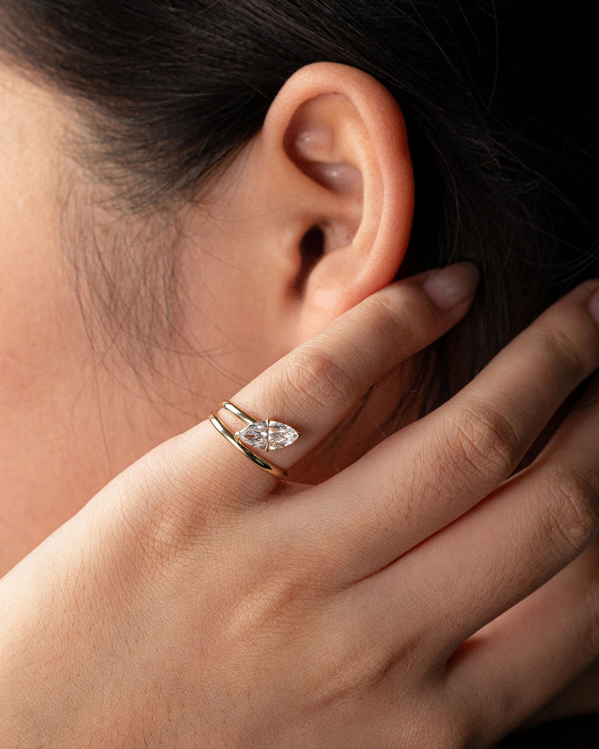Aurelia Marquise Diamond Ring