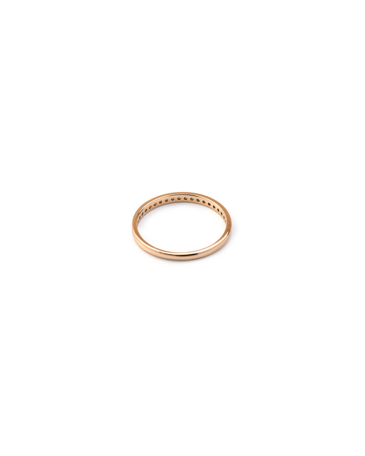 Elara Round Diamond Half Eternity Ring