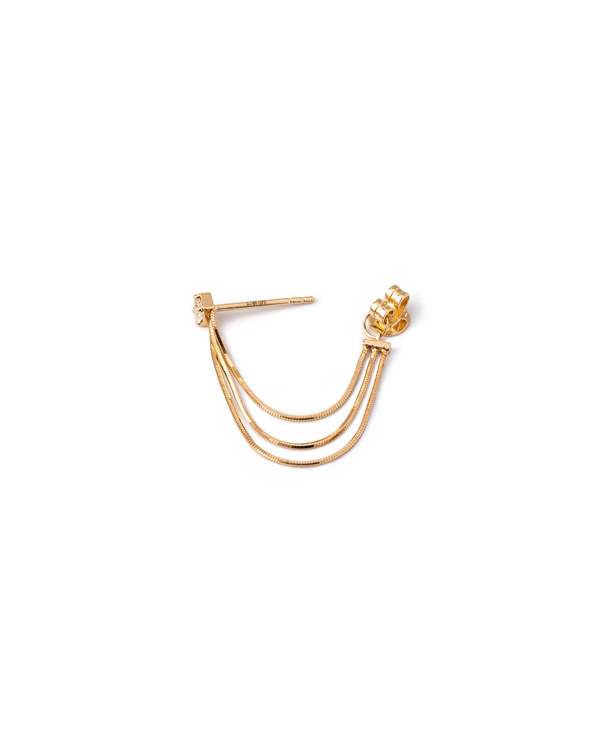 Caelisse Princess Tassel Diamond Earrings