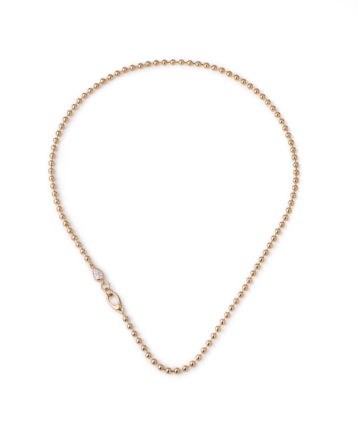 Lina Glow – Half Carat Beaded Necklace