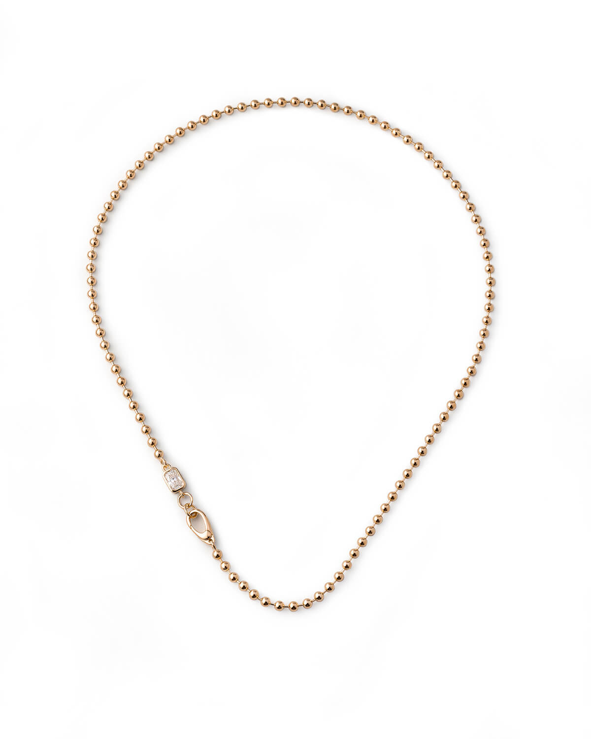 Lina Glow – Half Carat Beaded Necklace
