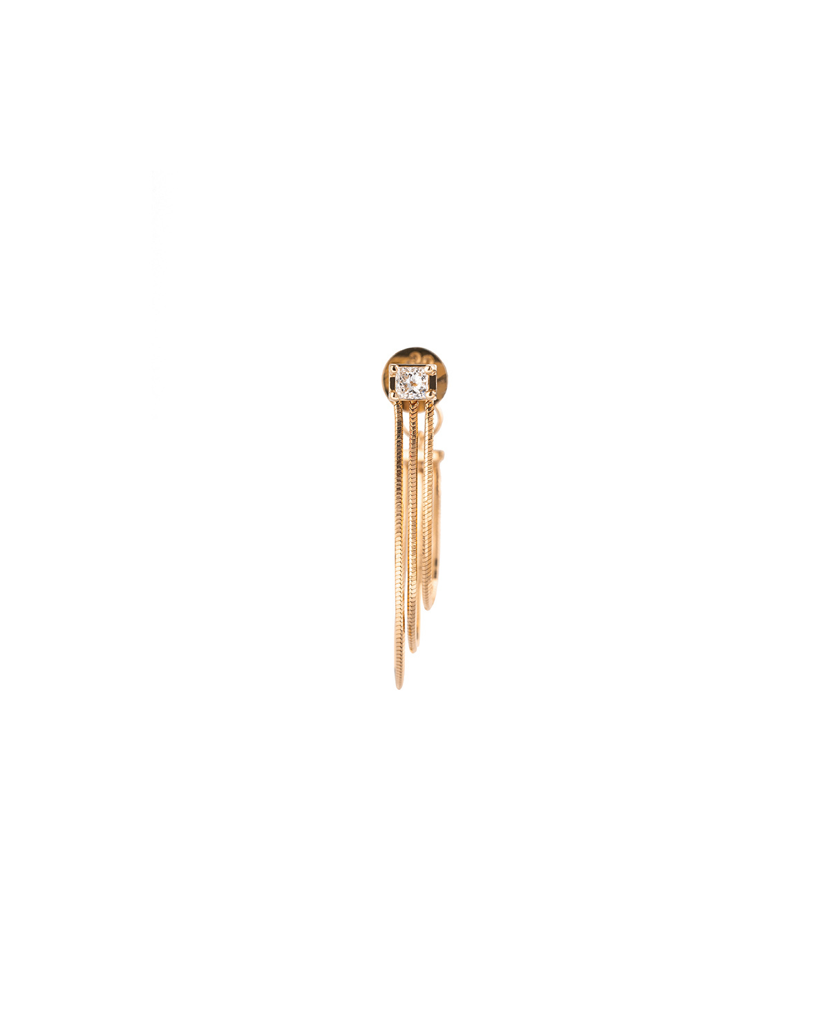 Caelisse Princess Tassel Diamond Earrings