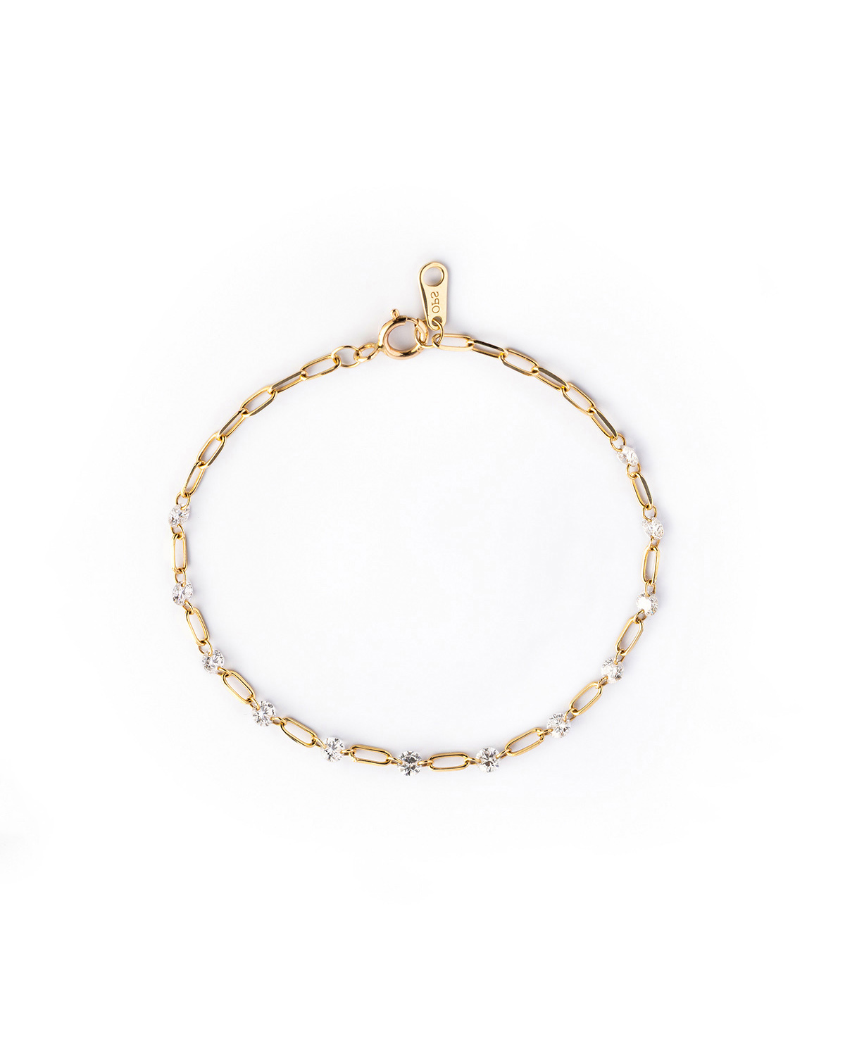 Avenelle Link Lab Diamond Bracelet