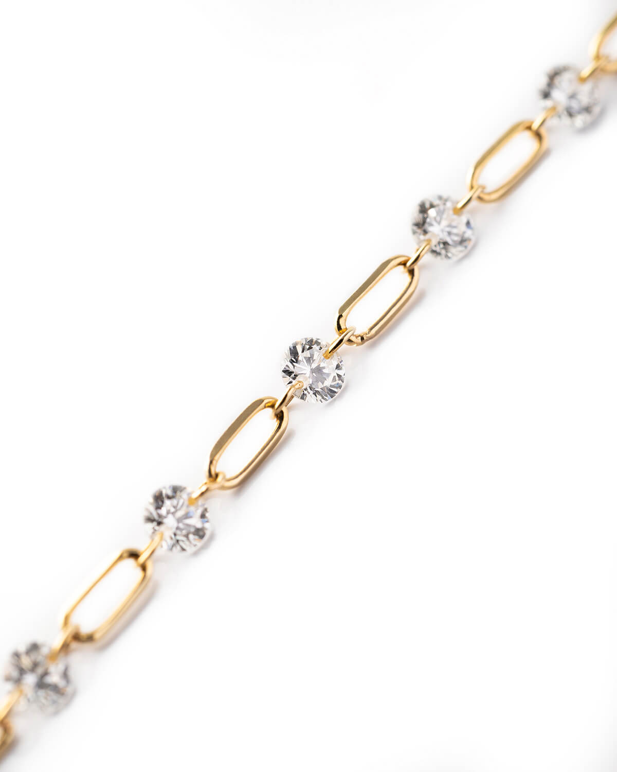 Avenelle Link Diamond Bracelet
