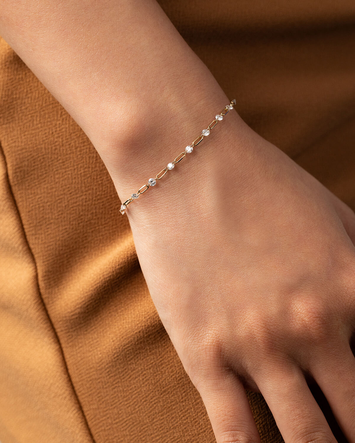 Avenelle Link Diamond Bracelet
