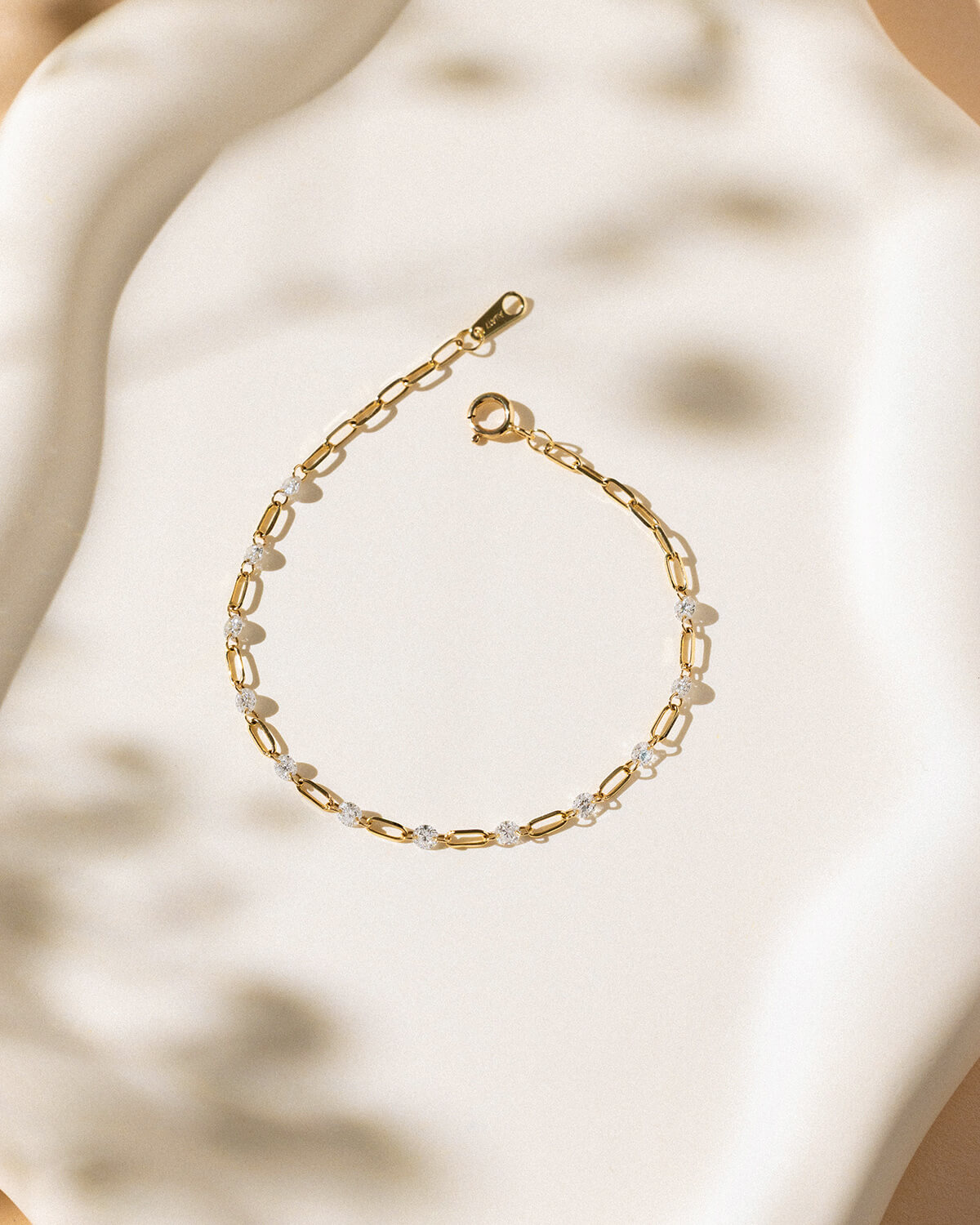 Avenelle Link Diamond Bracelet