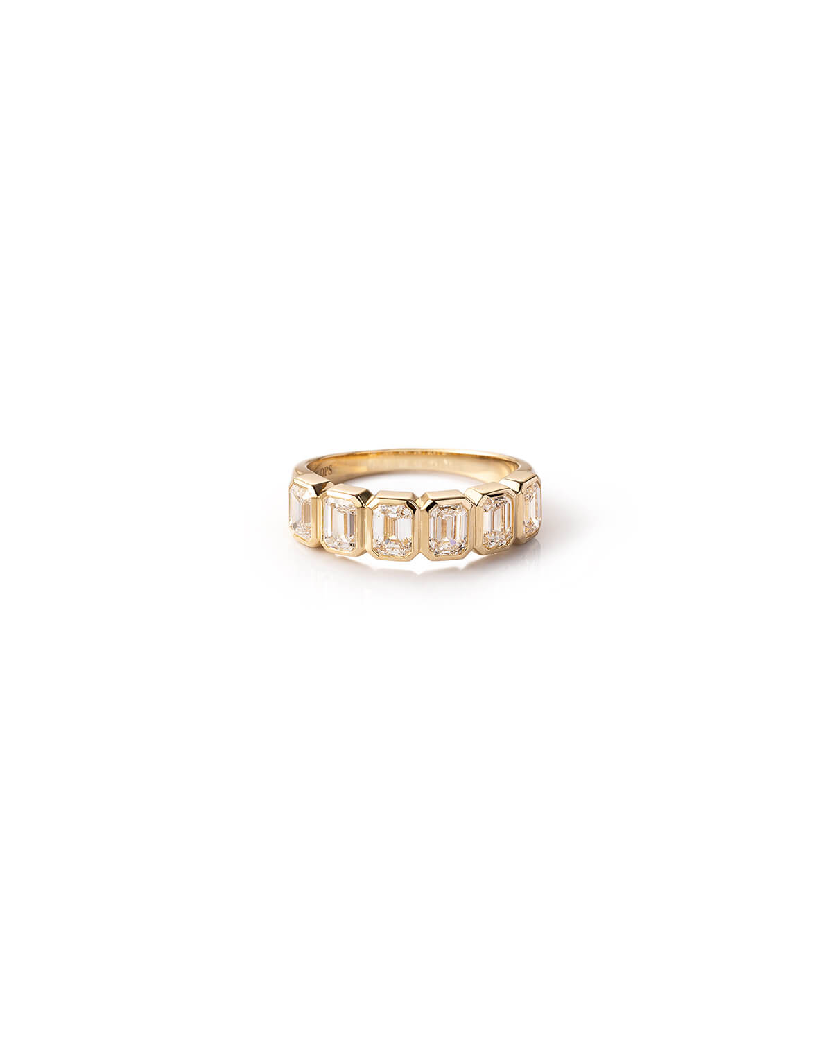 Elaris Emerald Diamond Band Ring