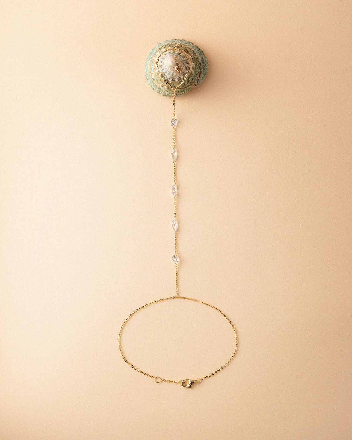 Avelisse Mixed Cut Lab Diamond Hand Chain