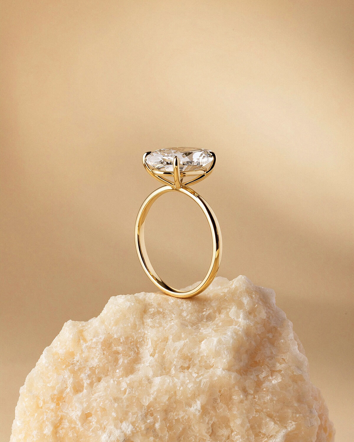Velmora 5 Carat Oval Lab Diamond Ring