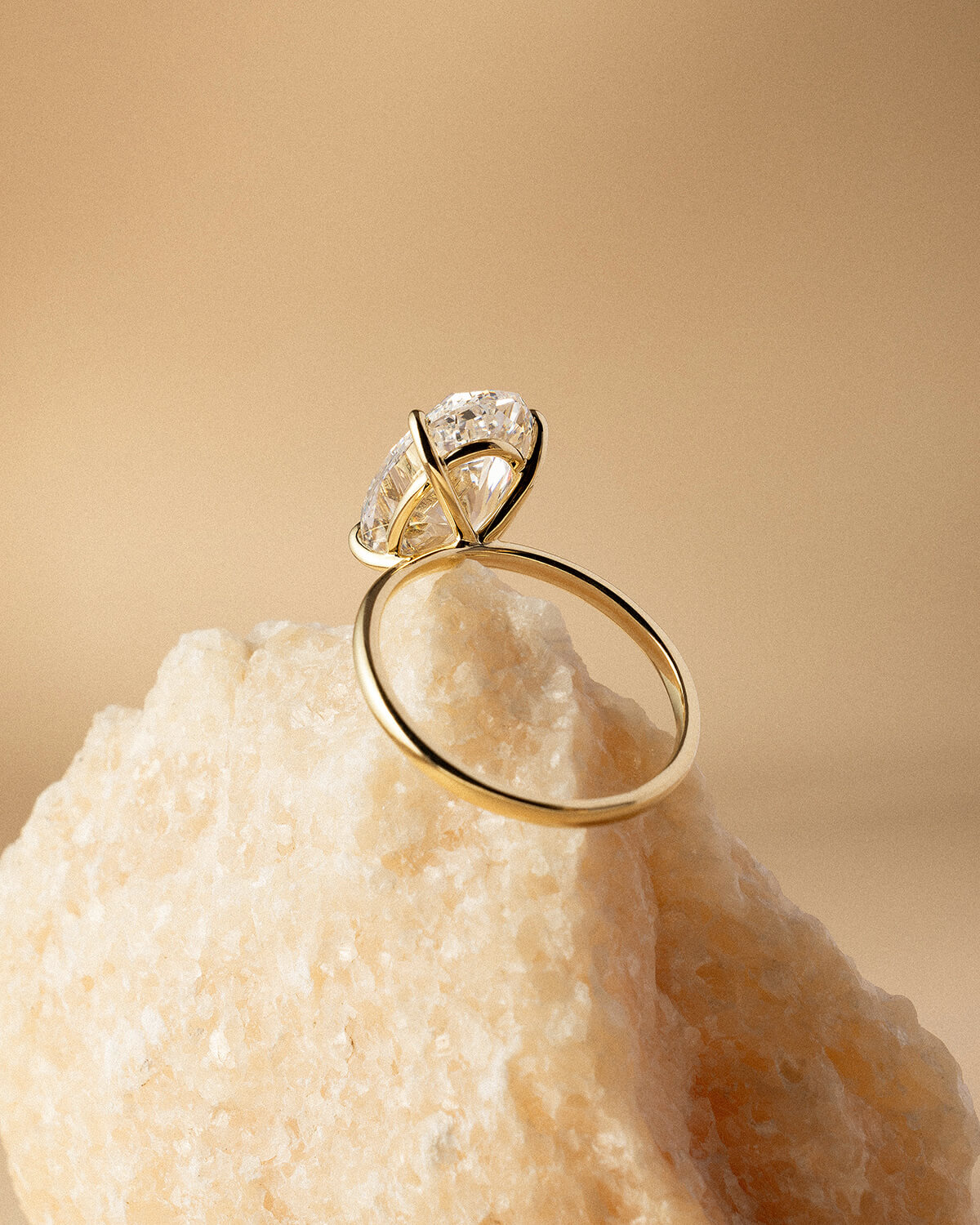 Velmora 5 Carat Oval Lab Diamond Ring