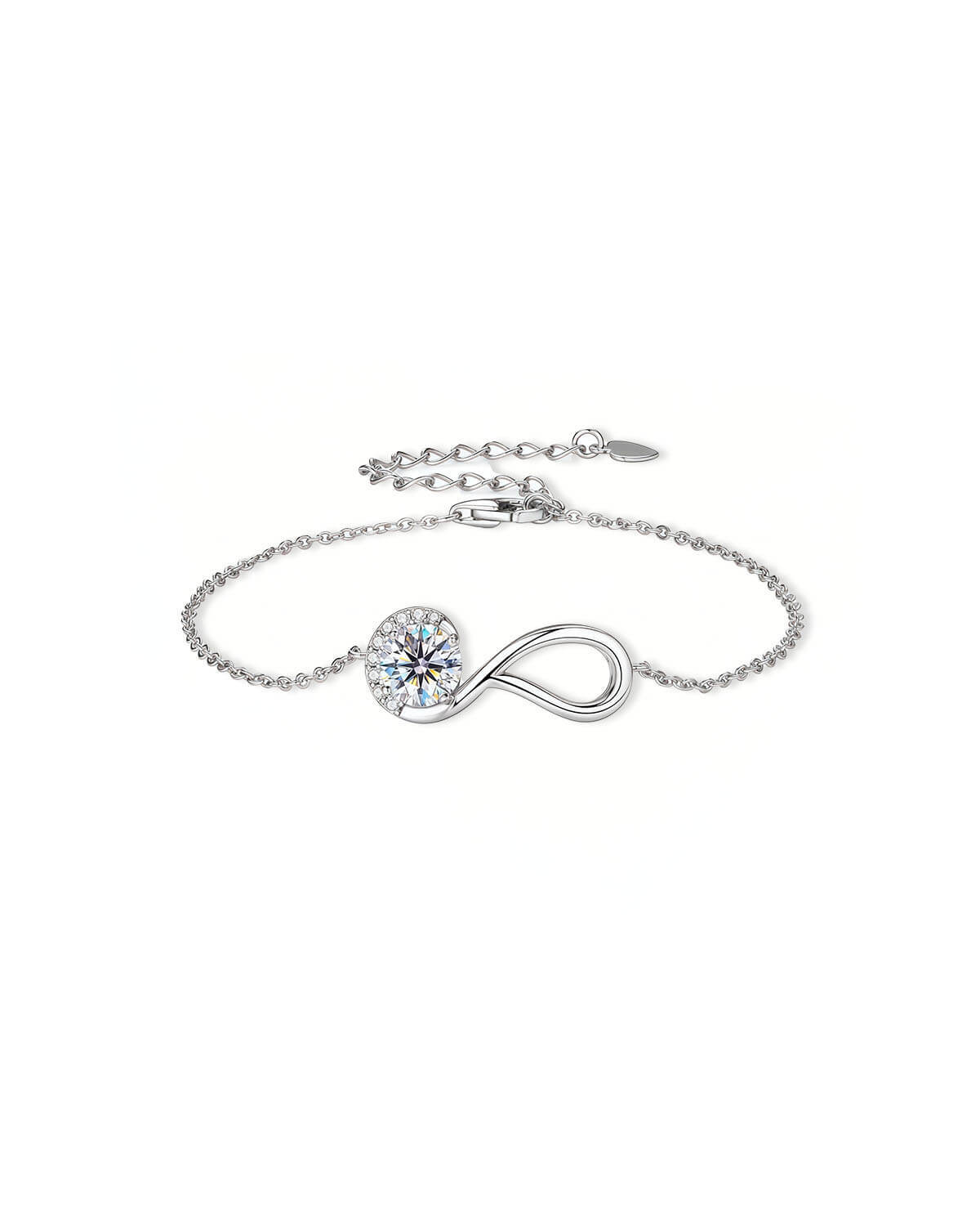 Eternal Bond – Infinity 1ct Diamond Bracelet