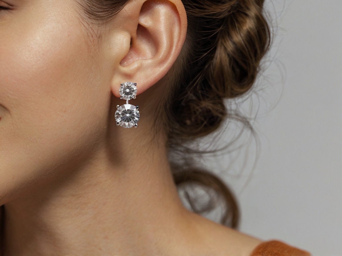 Sparkle on a Budget: How Moissanite Stud Earrings Are Revolutionizing Affordable Luxury-Opreshyne