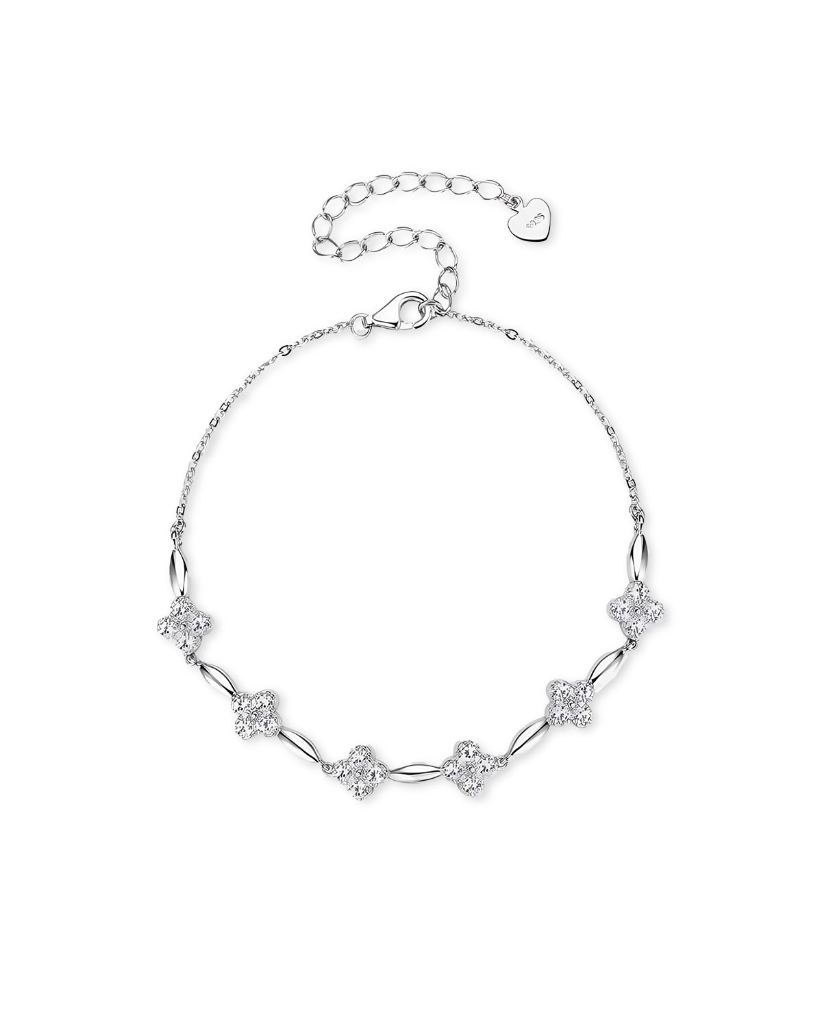 Lucky Charm – Clover&Leaf Bracelet