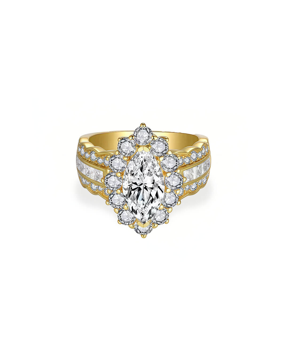 Marquise Blaze-Marquise Halo Design
