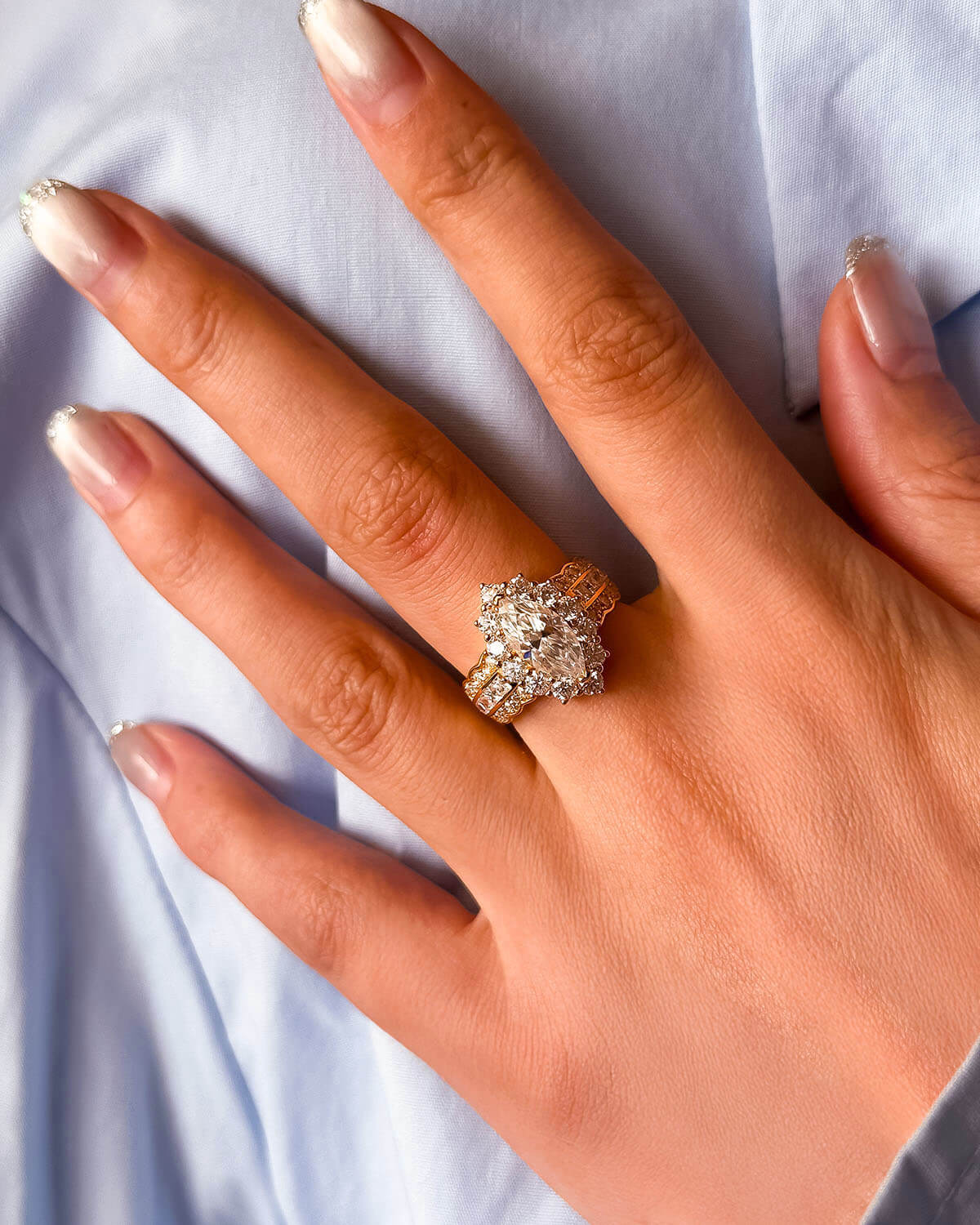 Marquise Blaze-Marquise Halo Design