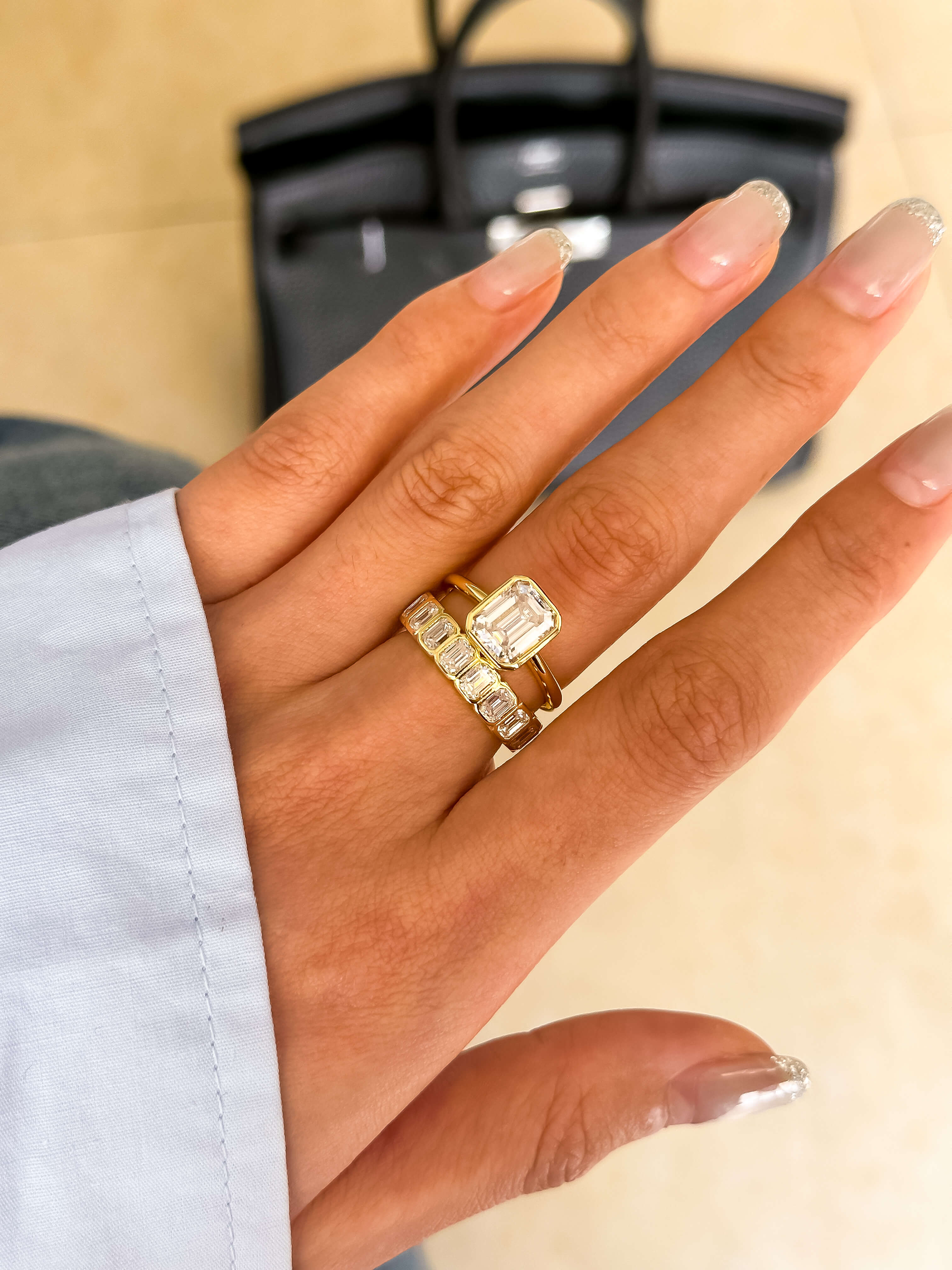 Emerald Cut Diamond Ring – Timeless Elegance for Daily Wear
