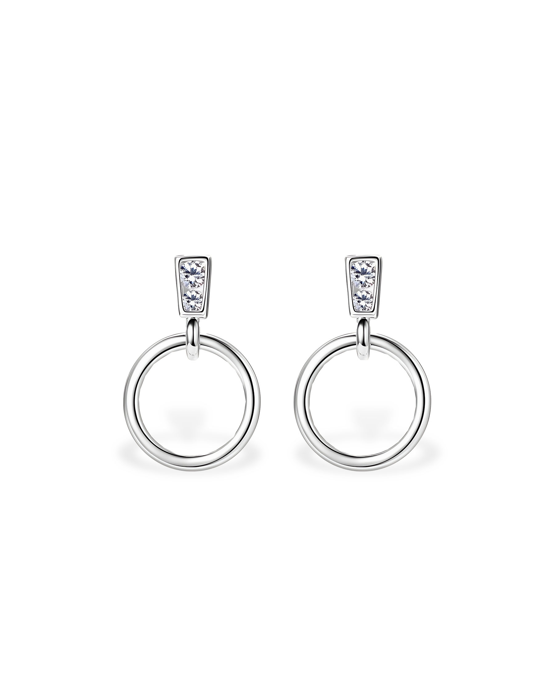 Orla Grace – Circular Drop Elegance