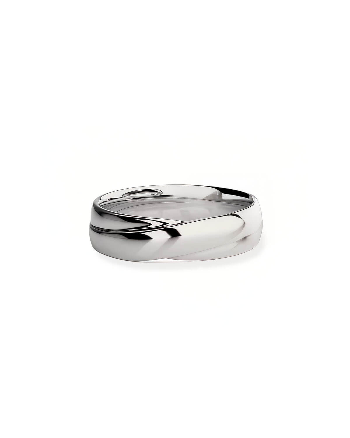 Interlace Glow – Crisscross Couple Rings