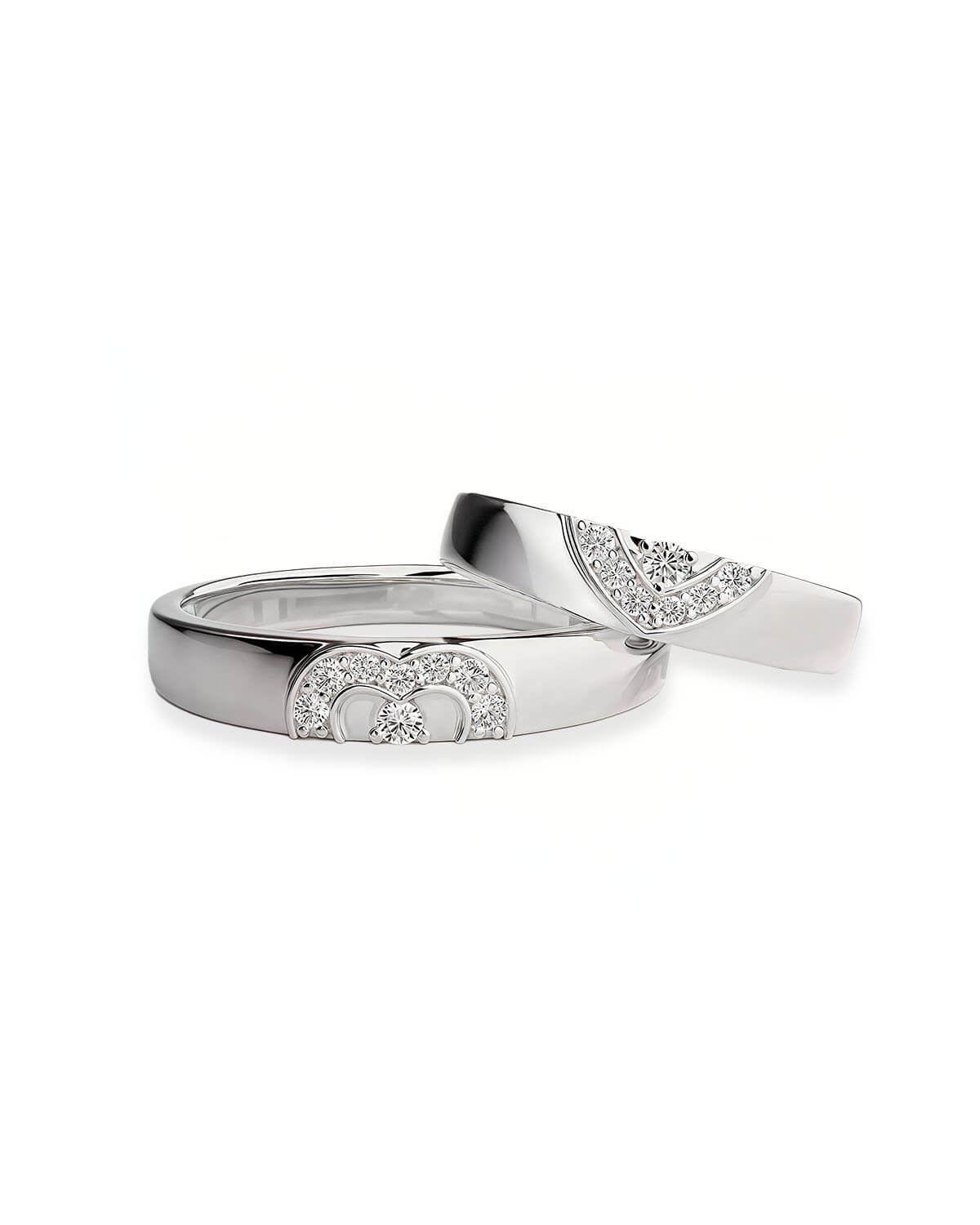 Ever Unity – Heart Couple Rings