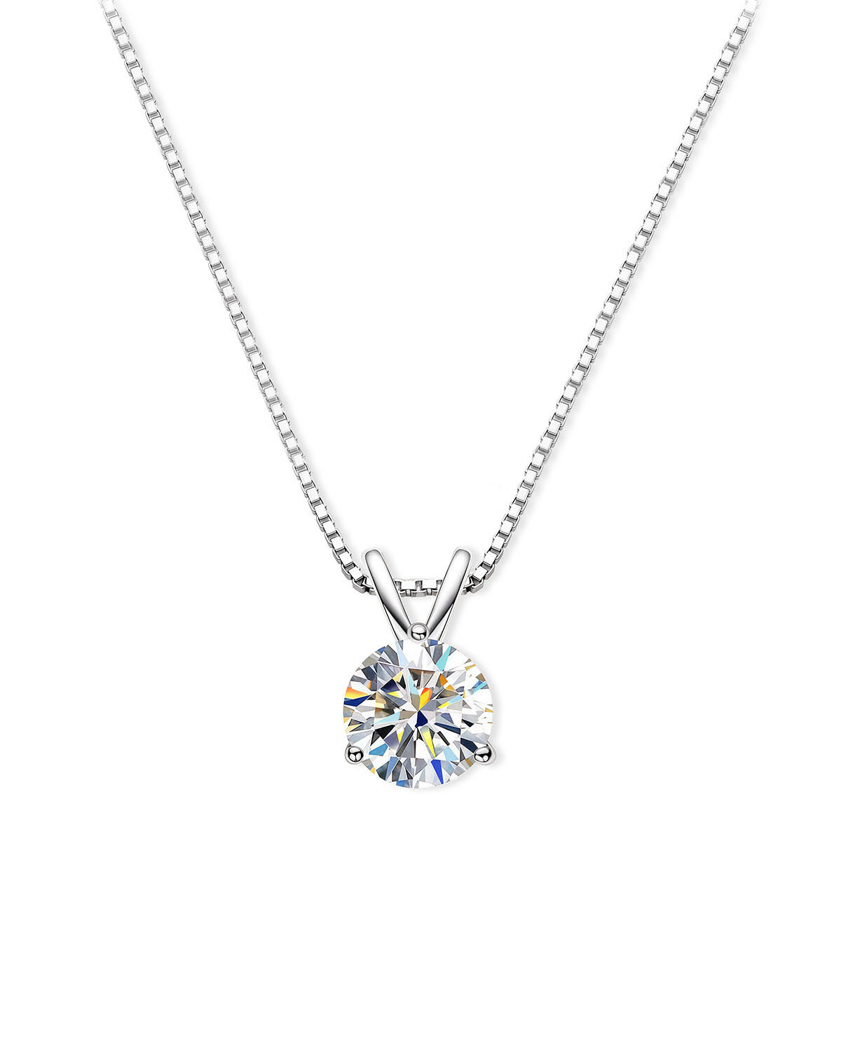 Solo Spark -1 Carat Solitaire Diamond Necklace