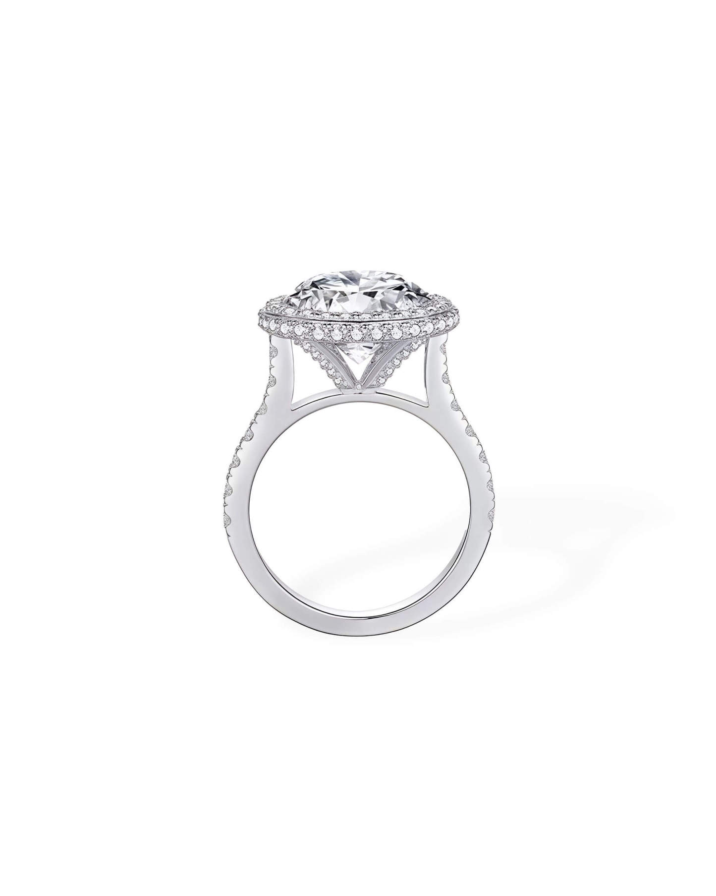 Starlight Bloom-5 Carat Round Cut Ring