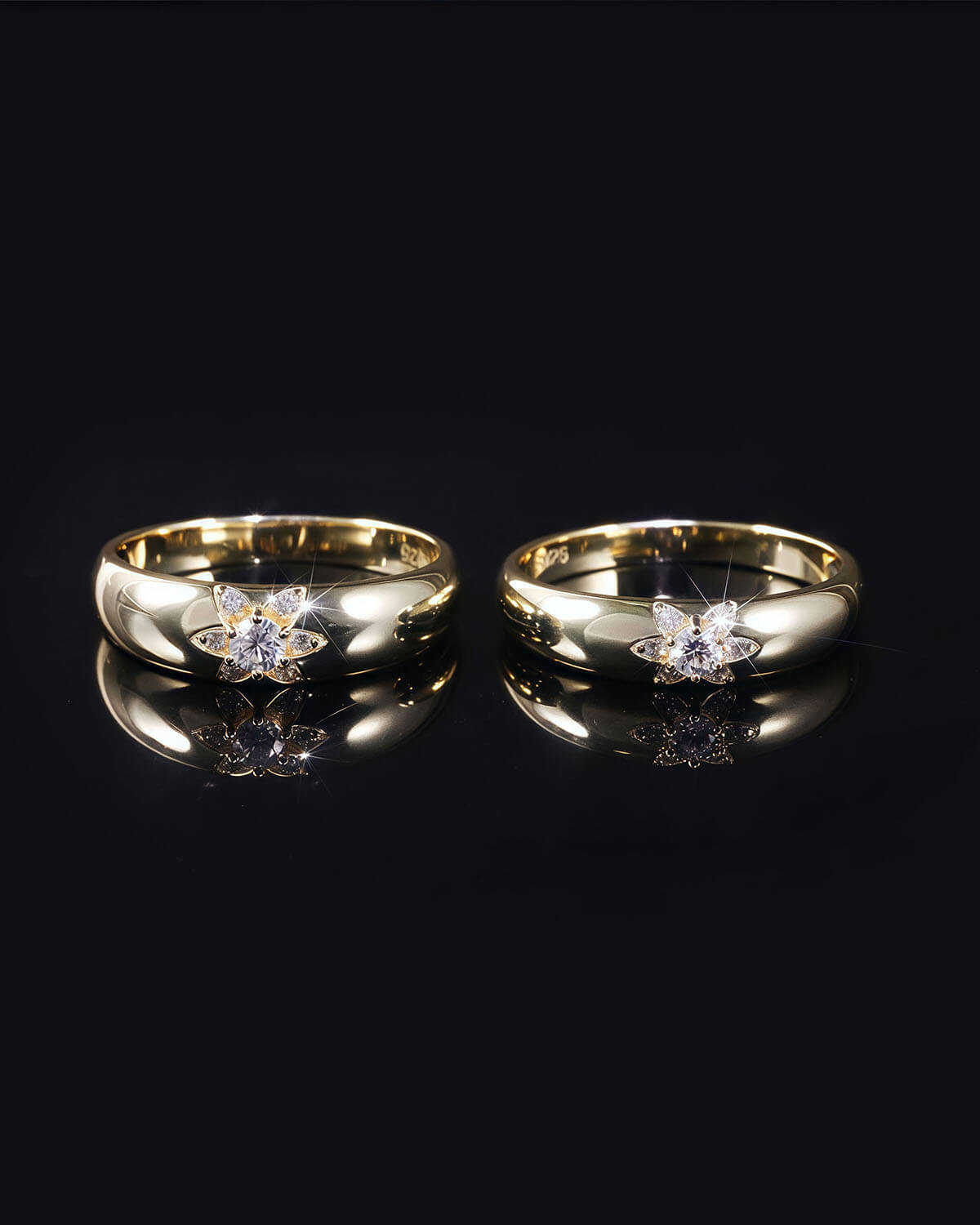 Solis Vow – Sunflower Promise Rings