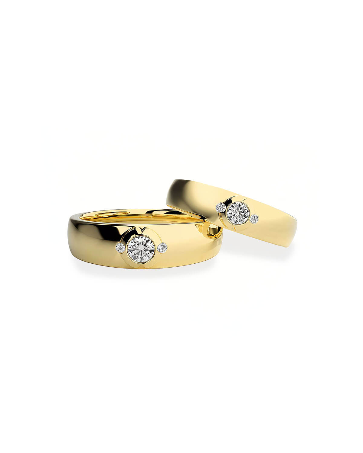 Liora Bond – Three Stone Promise Rings