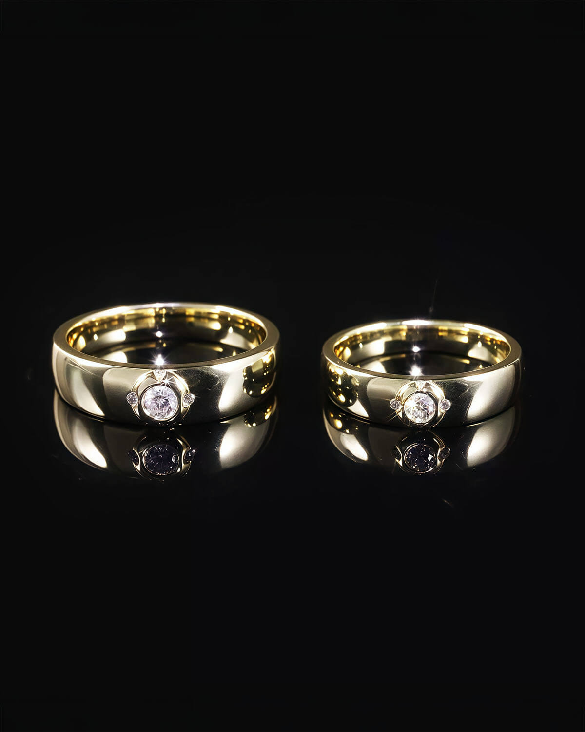 Liora Bond – Three Stone Promise Rings