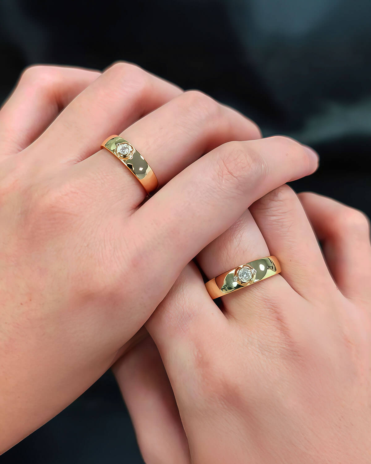 Liora Bond – Three Stone Promise Rings