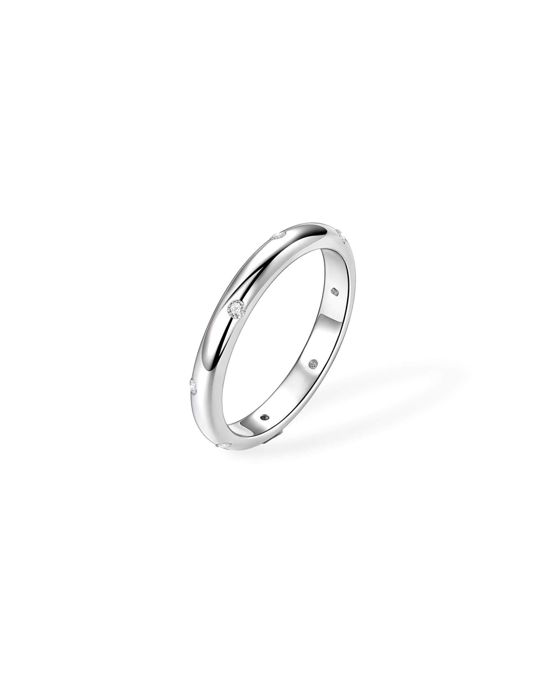 Whisper Vow – Diamond Band Ring