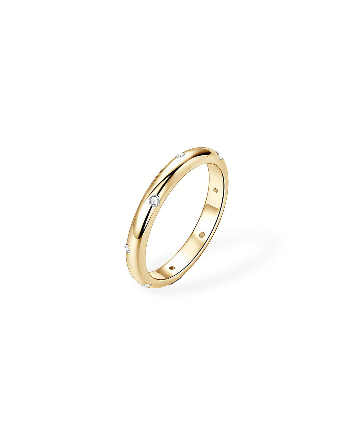 Whisper Vow – Diamond Band Ring