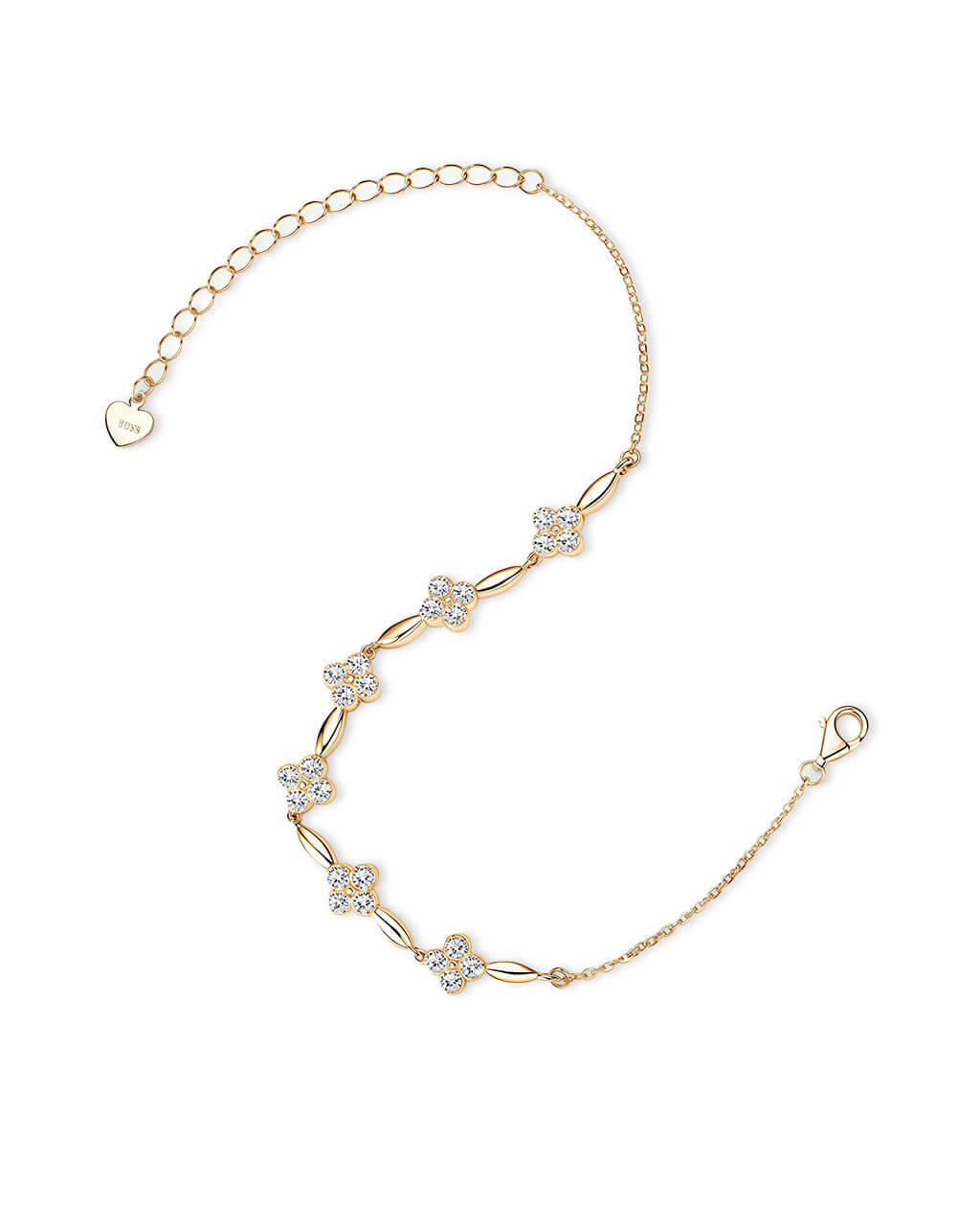 Lucky Charm – Clover&Leaf Bracelet-Opreshyne