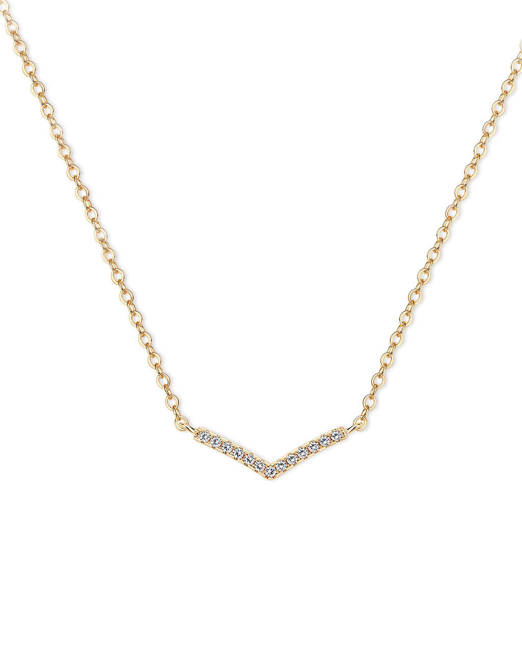 Vera Vibe – V Shaped Necklace-Opreshyne
