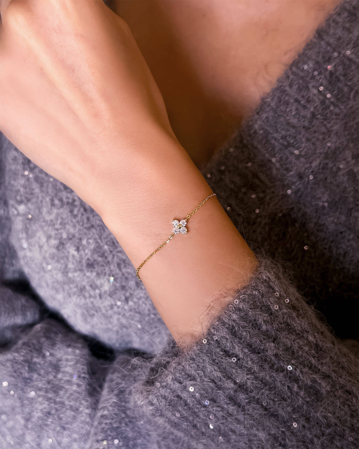 Blossom Light – Four Leaf Clover Bracelets