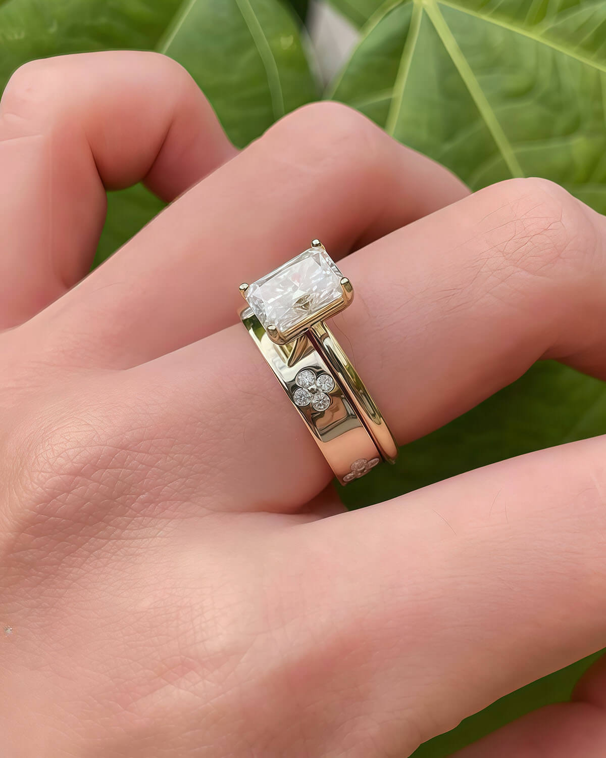 Radiant Devotion - 2 Carat Classic Radiant Cut Ring