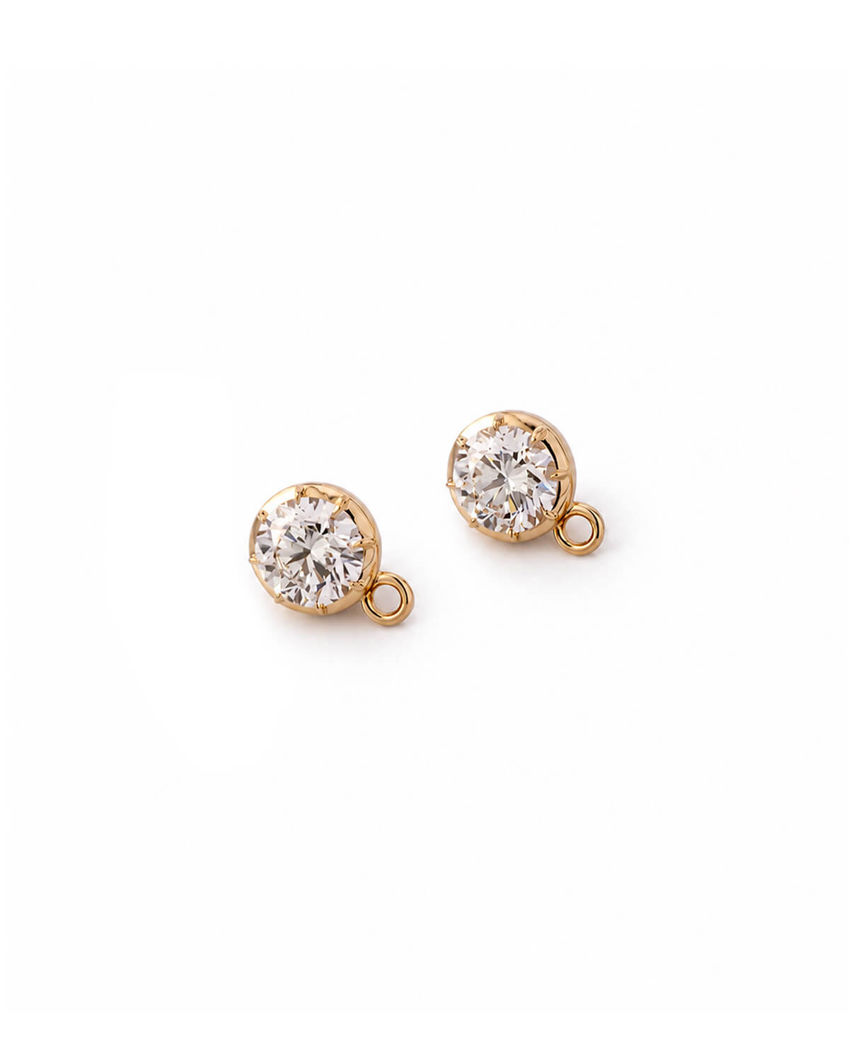 Debbie Multi-Cut Diamond Earring Charms